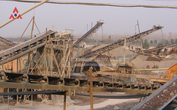 How to Prevent the Dust Pollution from Gravel Production Line Equipment